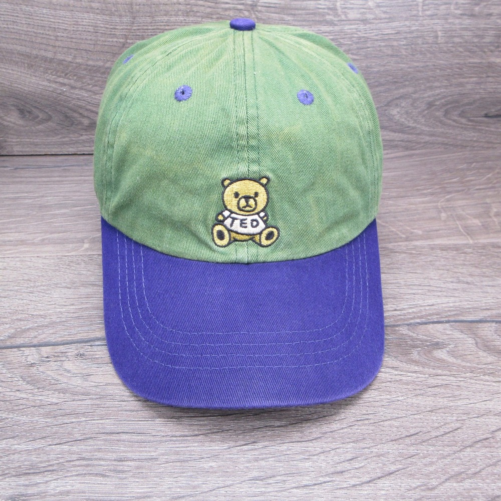 Teddy Fresh Hat Cap Mens Strap Back Green Blue Bear Logo Streetwear Skate H3H3